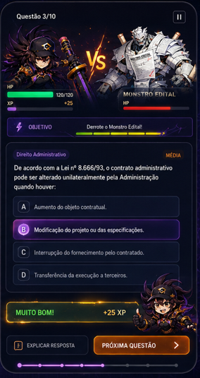 Batalha de questões do DETONA no celular